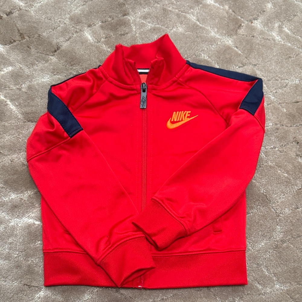 Nike Kids Red and Navy Jacket